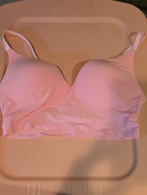 Seamless Light Pink Bralette WIRELESS PUSH UP